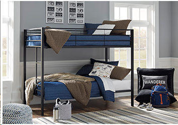 TwinTwin Metal Bunk Bed