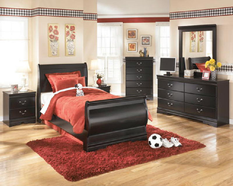 5 Pcs Twin Sleigh Bedroom