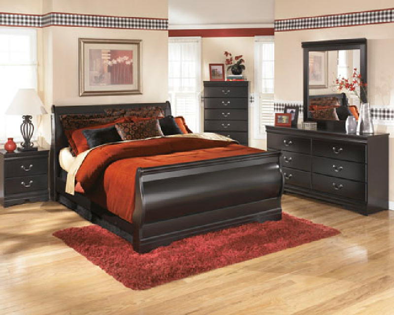 5 Pcs Full Sleigh Bedroom