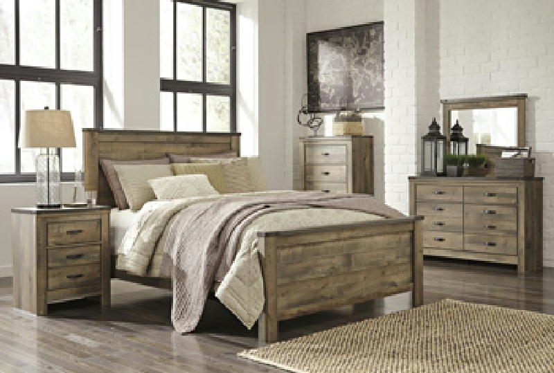 King Panel Bed