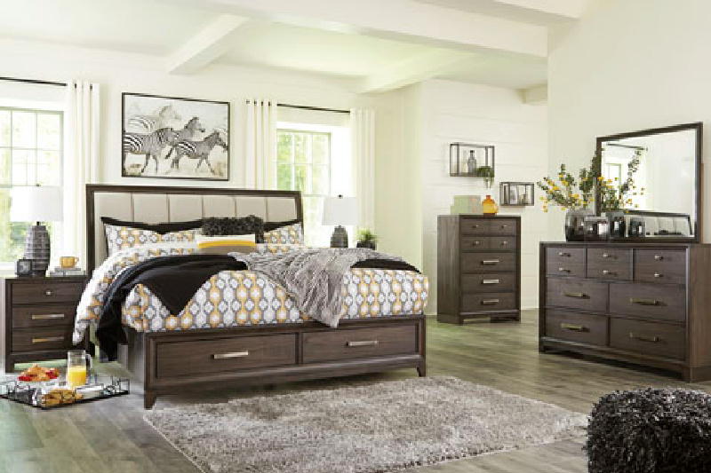 5 PC Queen Storage Bedroom