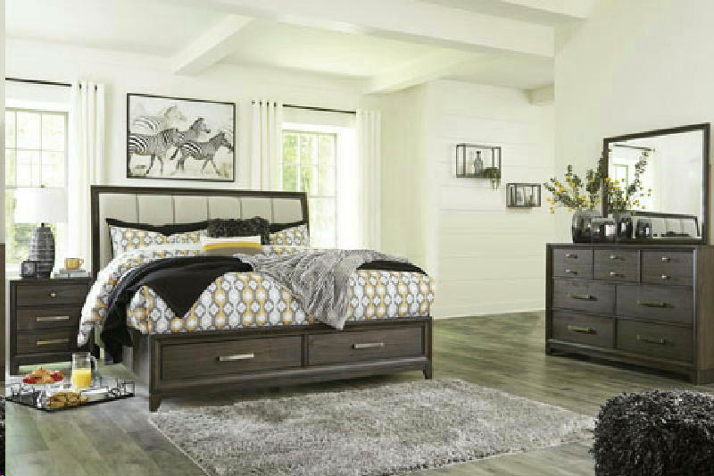 Qn Bed  DM  & 1Nightstand