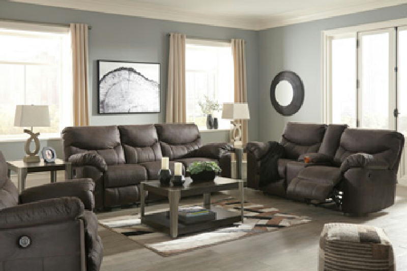 Jamestown Black - Reclining Sofa and Loveseat