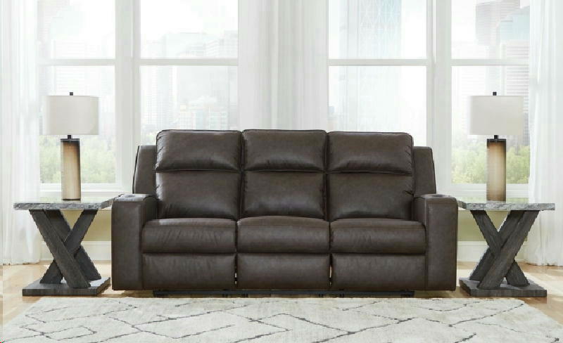 Rec Sofa wDrop Down Table