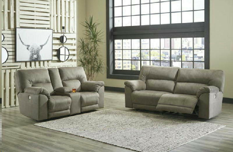 PWR Reclining Sofa & Loveseat