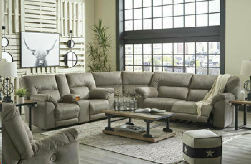 3 Pc PWR Reclining Sectional