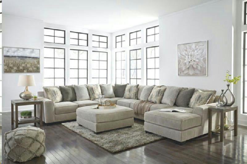 4 Pc LAF Chaise Sectional