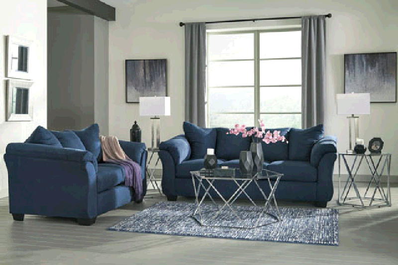 Darcy Blue Sofa Furniture Mattresses Electronics Va Beach Darcy Blue 100750070 Ashu 75007 Sofa