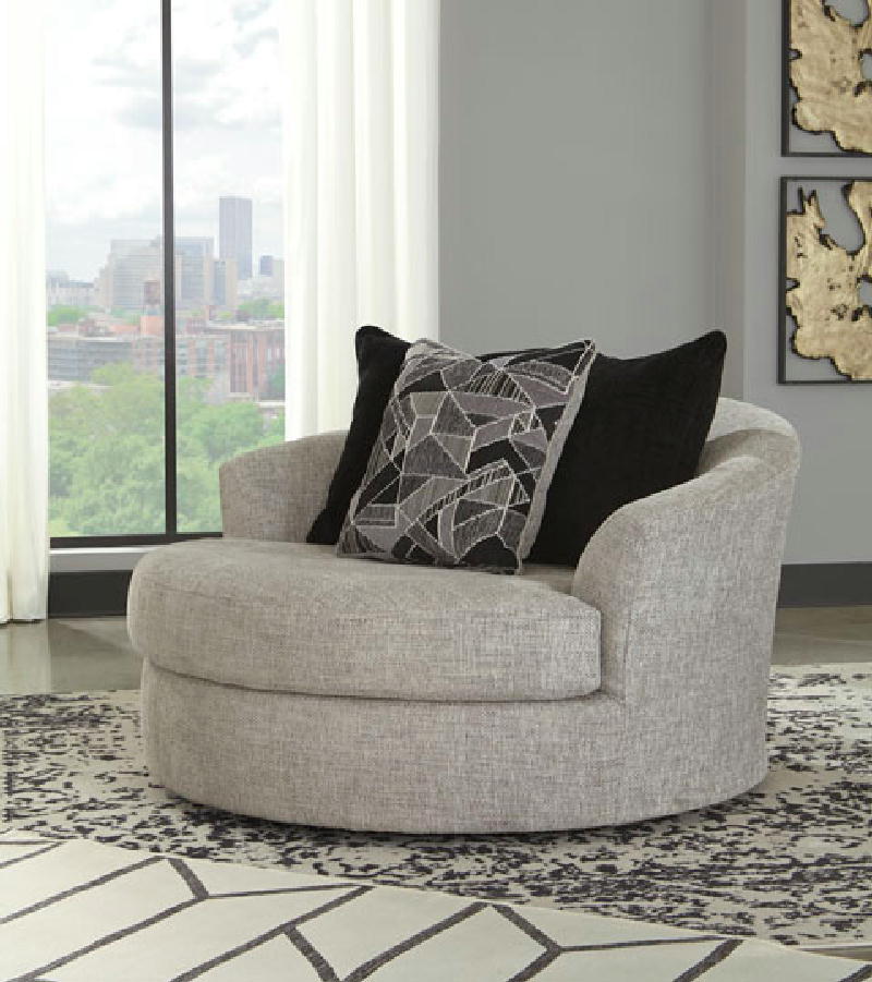 Oversized Swivel Chair