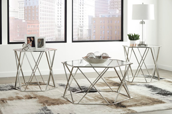 Cocktail Table & 2End Tables