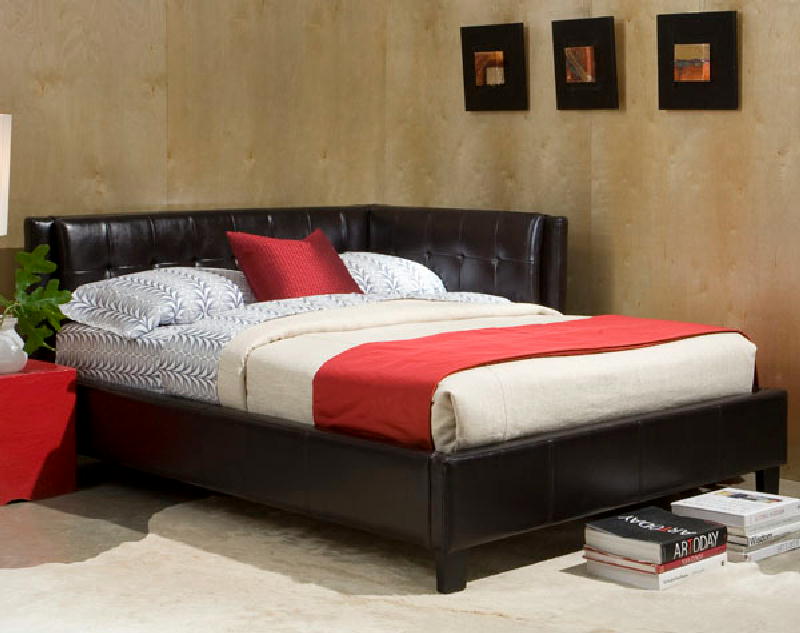 Cornerbed full size black
