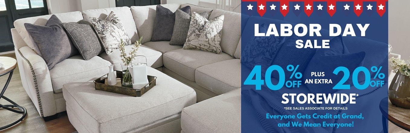 Grand Furniture 40% Off Plus An Extra 20% off Spring sale