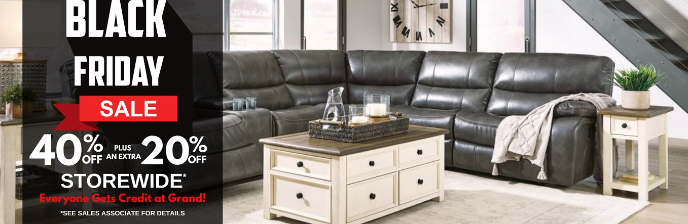 Grand Furniture 40% Off Plus An Extra 20% off Spring sale